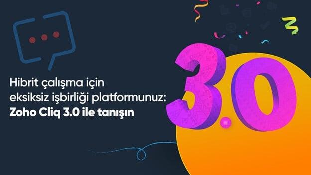 Hibrit çalışma için eksiksiz işbirliği platformunuz: Zoho Cliq 3.0 ile tanışın